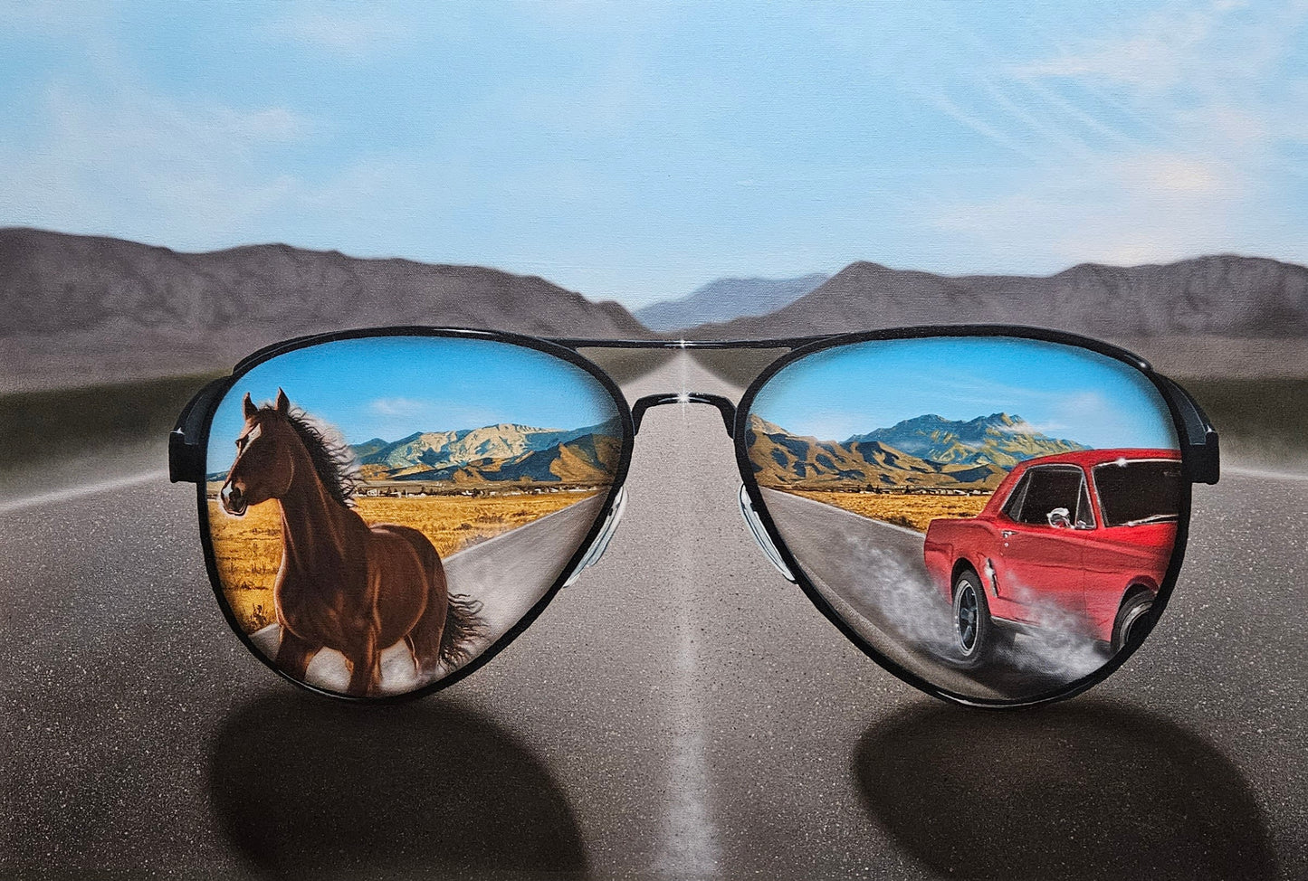 Horse Power - Print by Paul Butvila