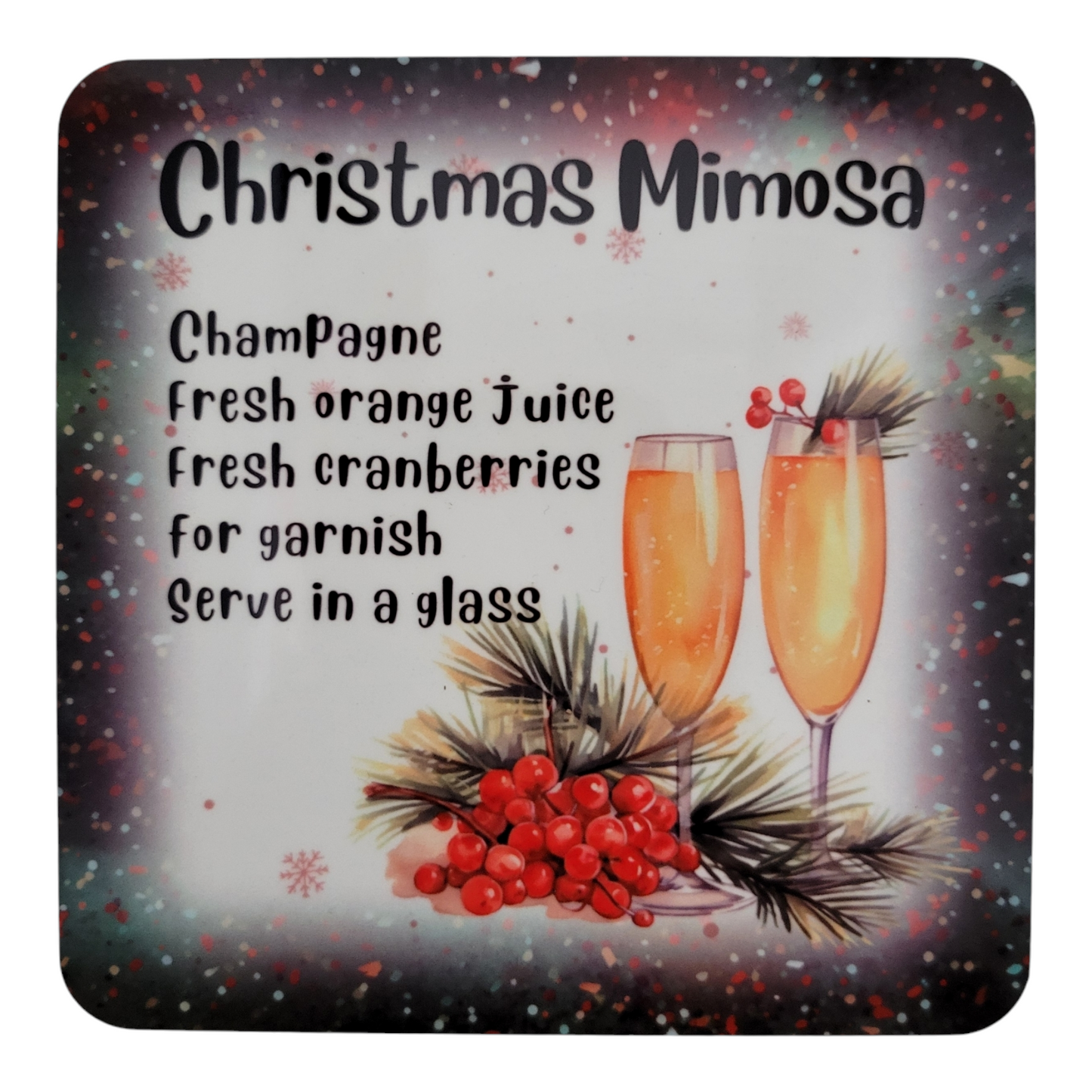 Christmas Mimosa - Coaster