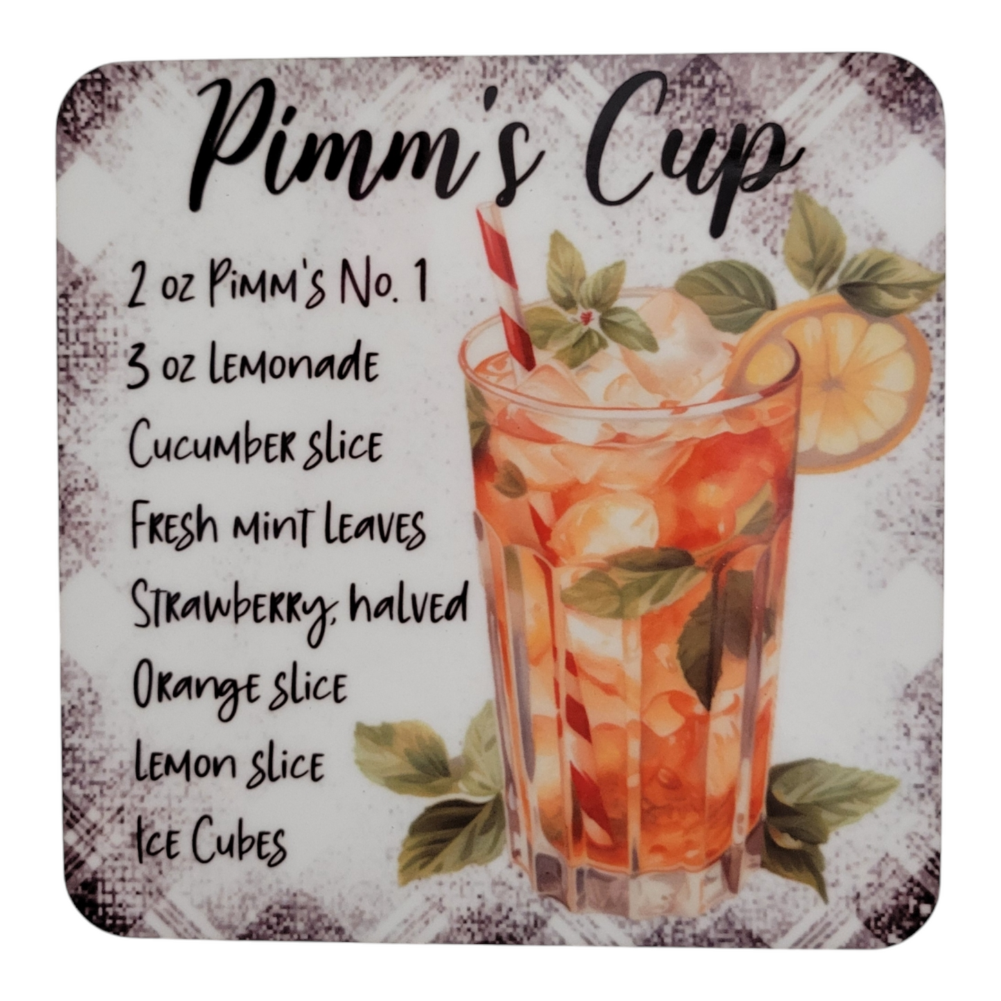 Pimm's Cup - Coaster