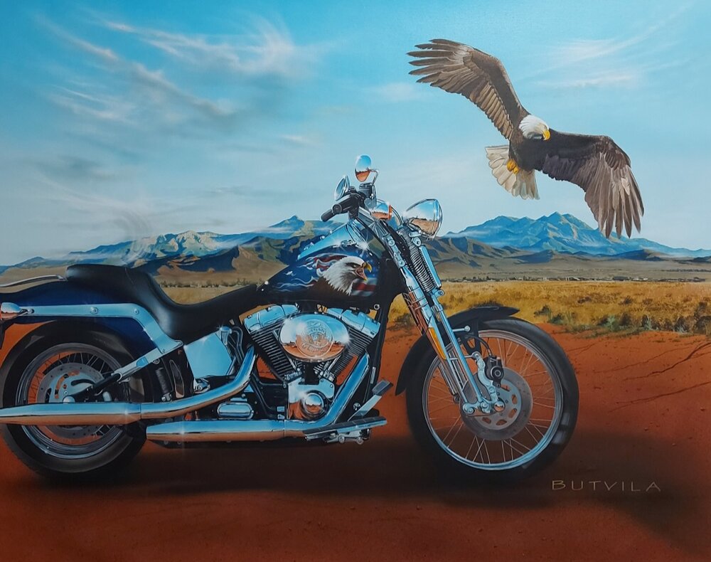 American Spirit - Print by Paul Butvila
