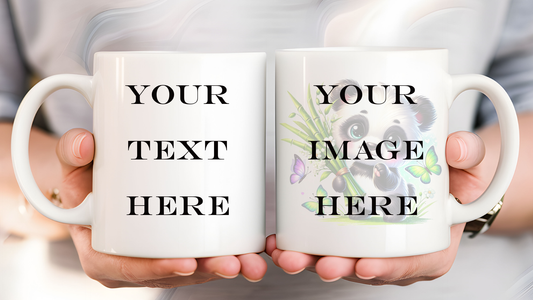 Customize 11oz Mug Text & Image