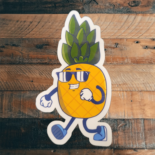 Pineapple Vinyl Sticker