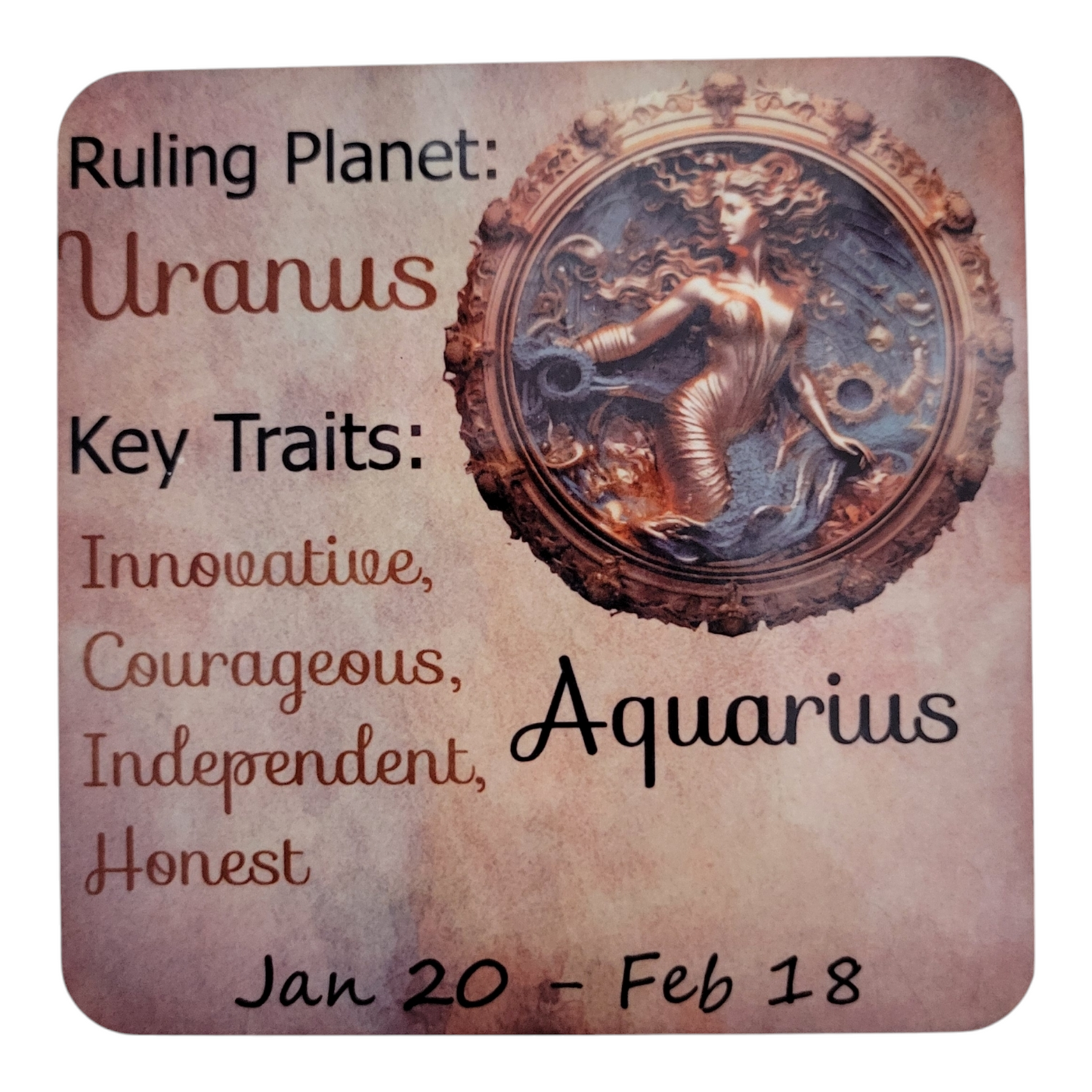 Aquarius - Coaster