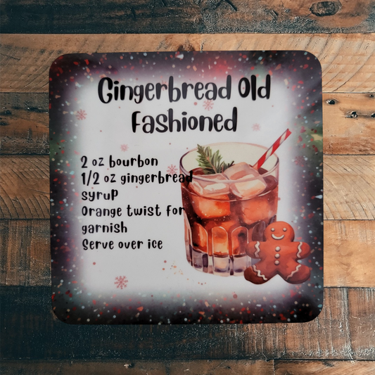 Gingerbread Old Fashioned - Coaster