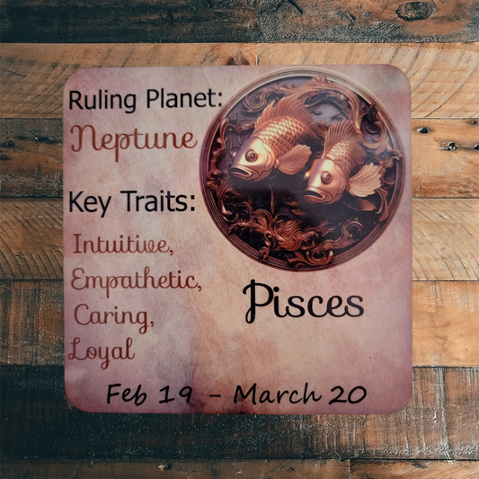 Pisces - Coaster