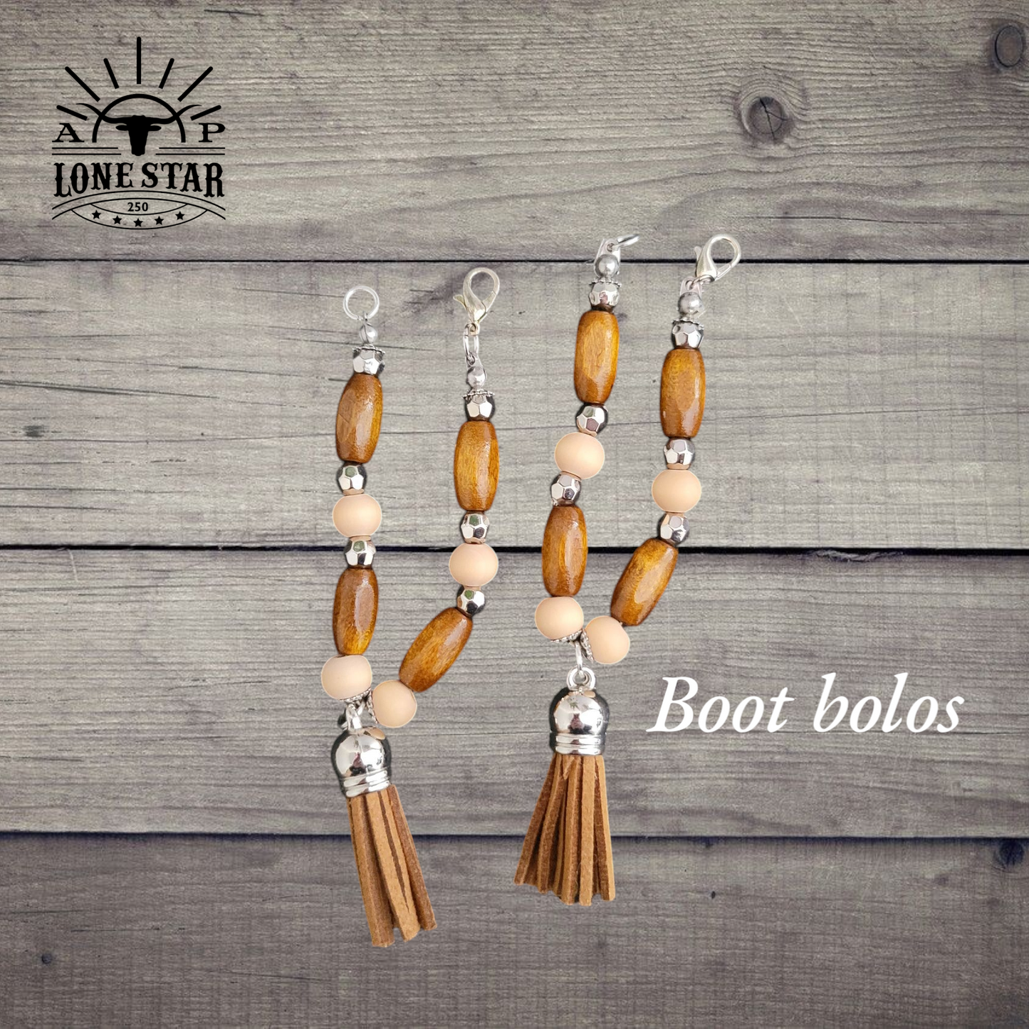 Boot Chain / Bolo Set - Tassels
