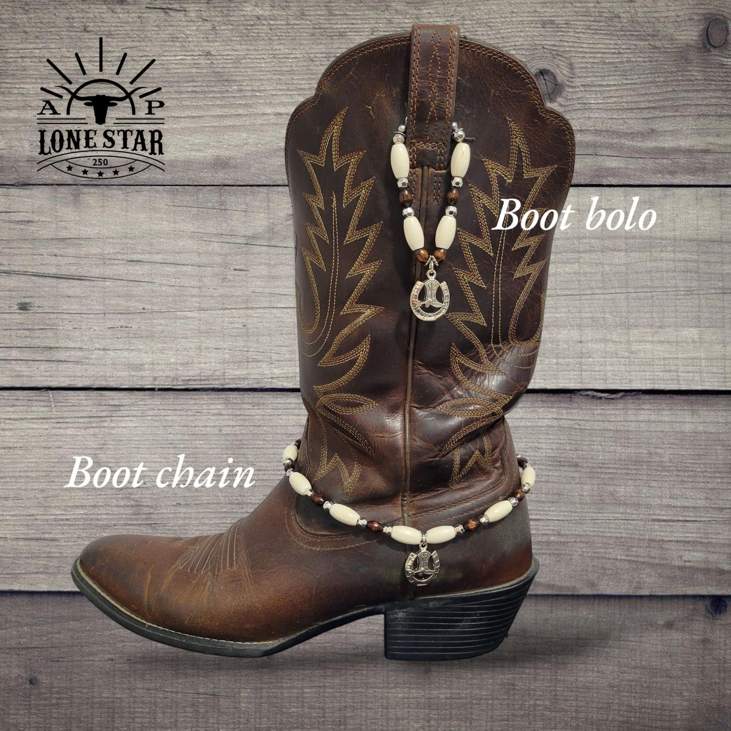 Boot Chain / Bolo Set - Horseshoe